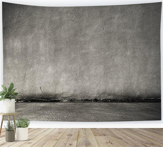 Gray Backdrop Photography Rustic Faded Gray Stucco Backdrop GTY3-88