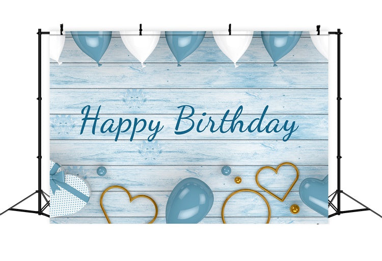 Customized Backdrop For Birthday Party Wood Balloon Design Backdrop LXX1-240