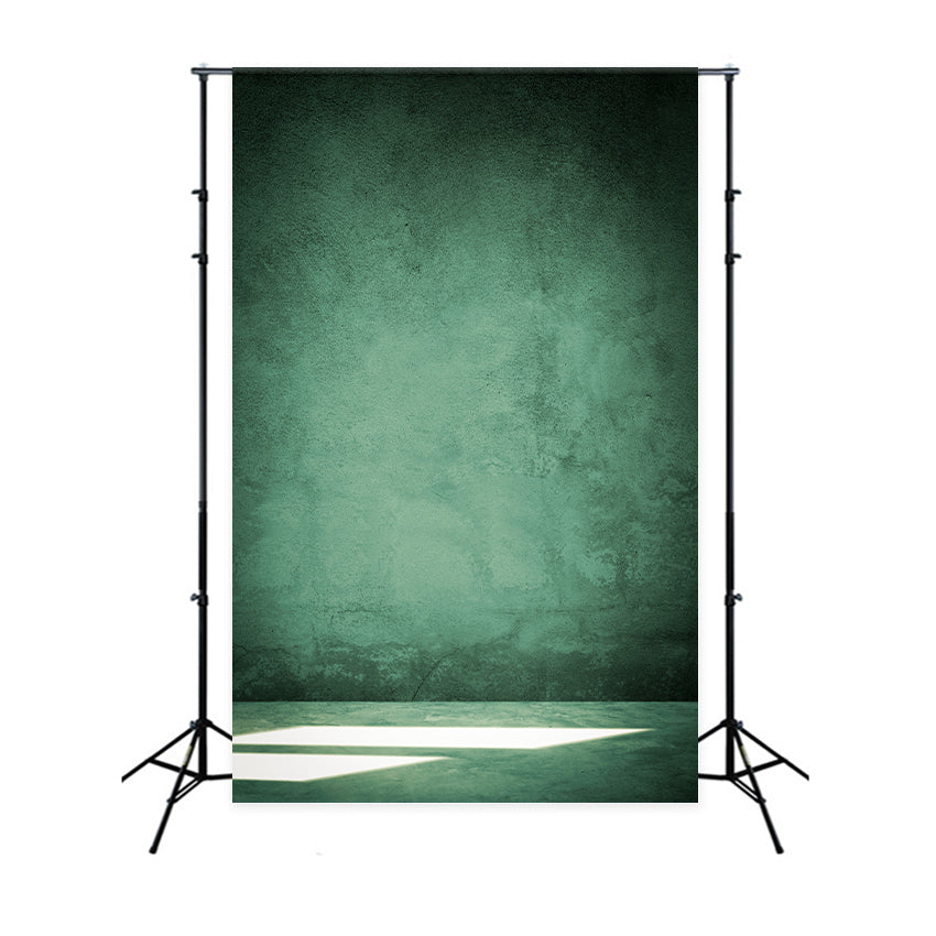 Textured Wall Backdrop Emerald Green Shadowed Backdrop LXX1-431