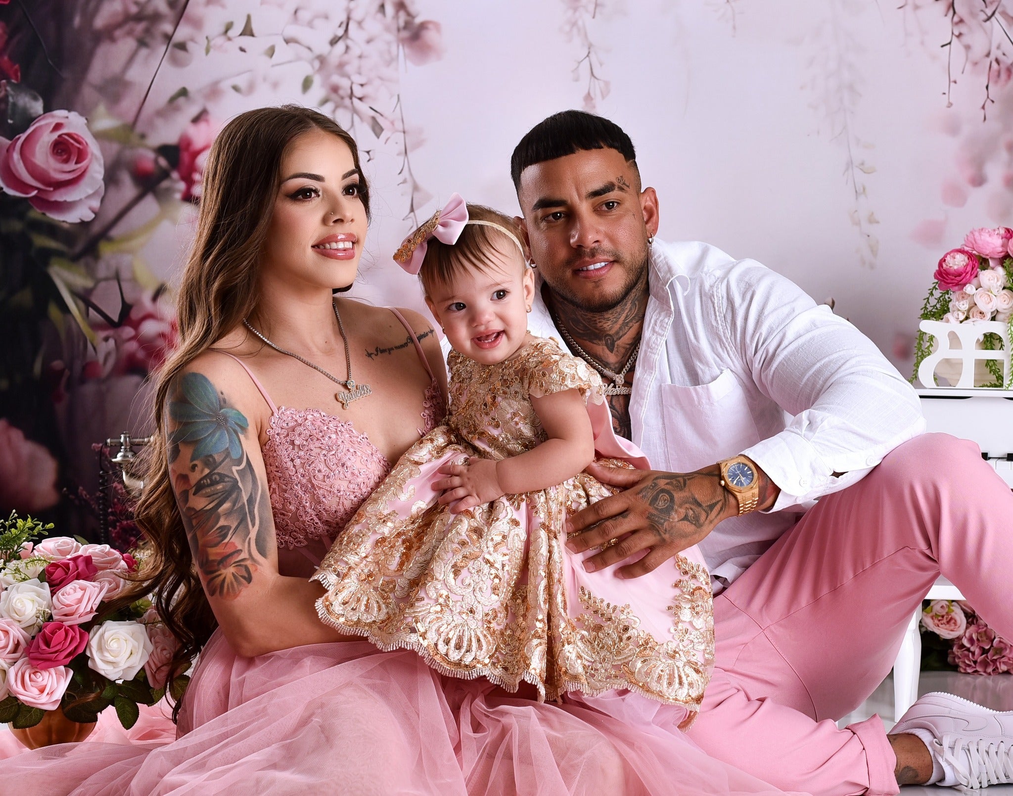 Spring Photography Backdrop Soft Blush Rose Misty Backdrop LXX2-50