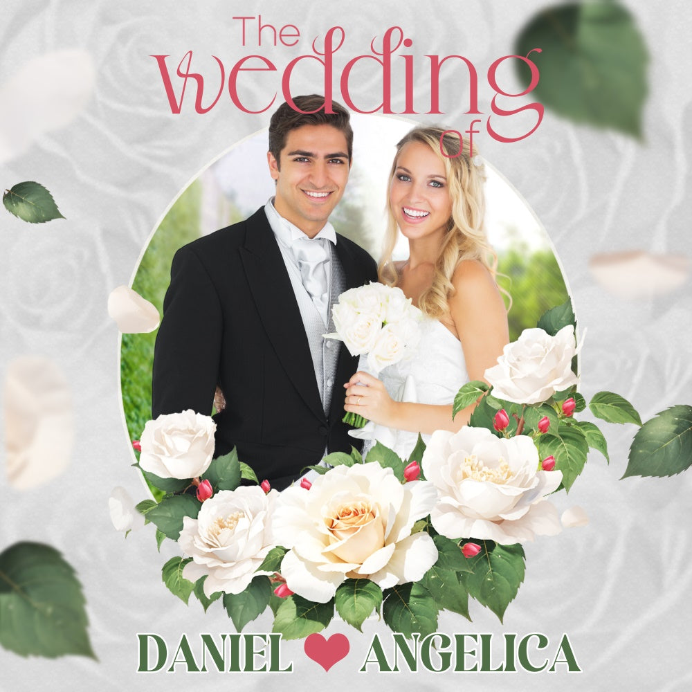 Wedding Backdrops For Photos Ivory Bloom Custom Backdrop LXX5-168