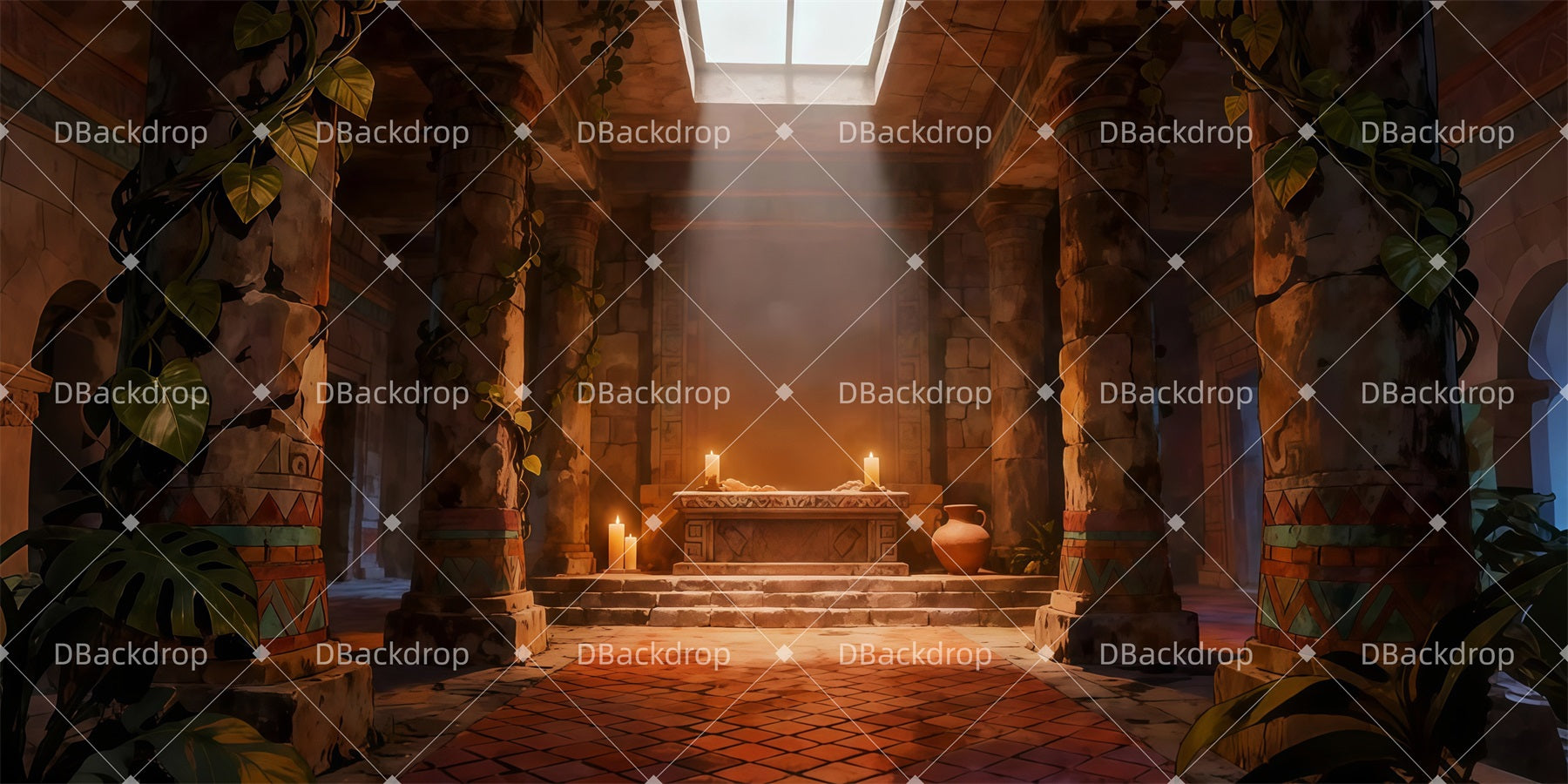 Stage Backdrop Ideas Sacred Stone Hall Movie Theater Backdrop LXX511-T61