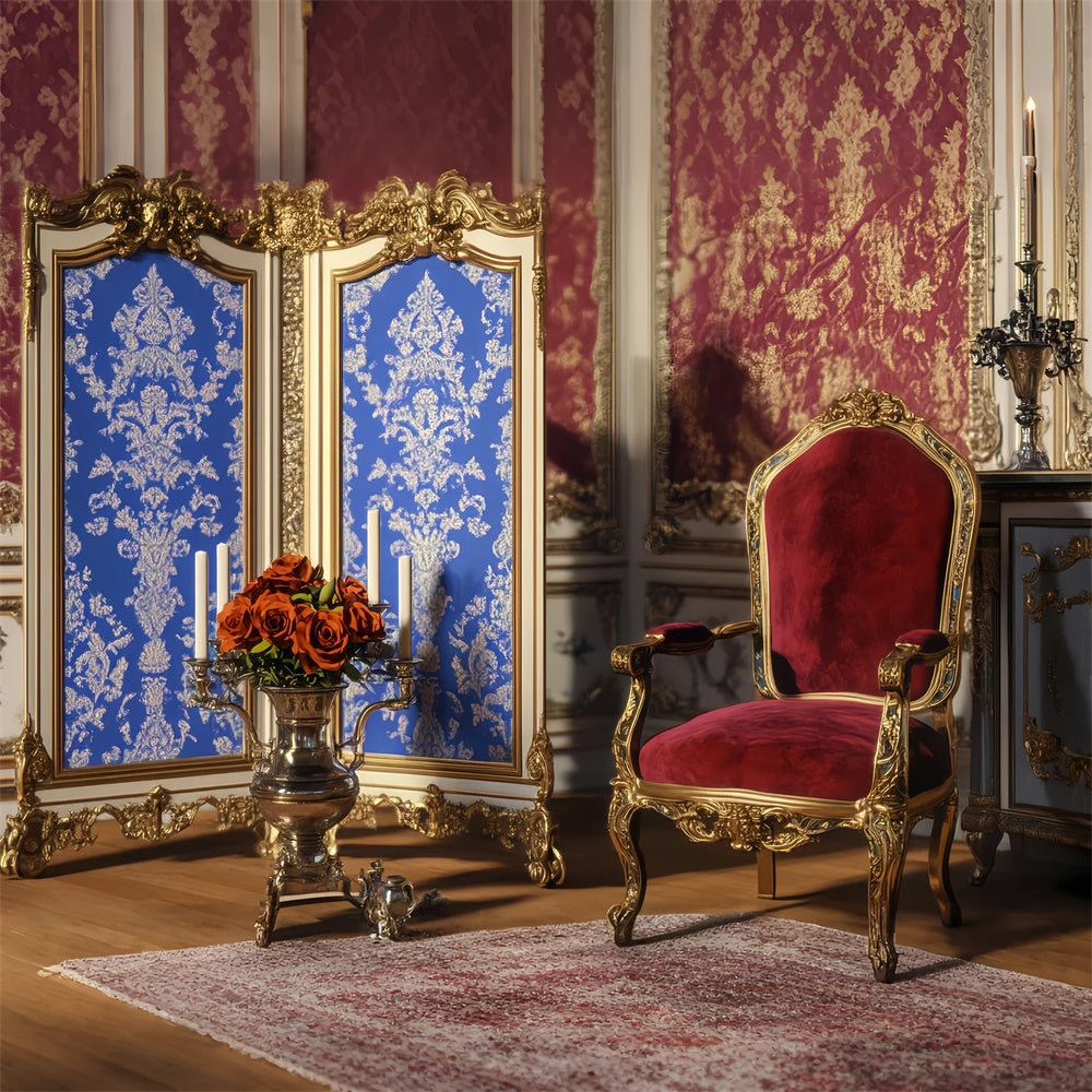 Backdrop Vintage Vintage Aristocrat Parlor Backdrop LXX57-216