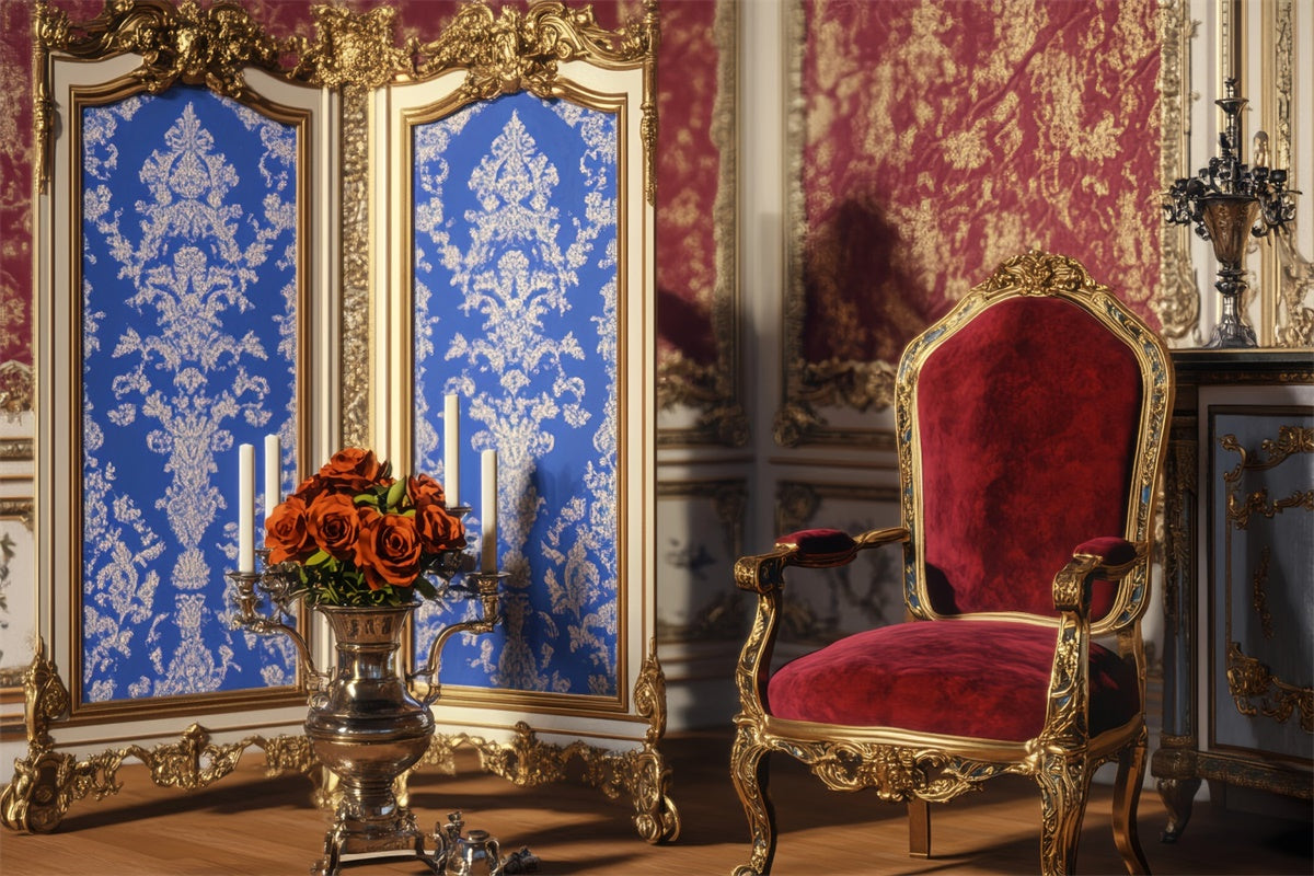 Backdrop Vintage Vintage Aristocrat Parlor Backdrop LXX57-216