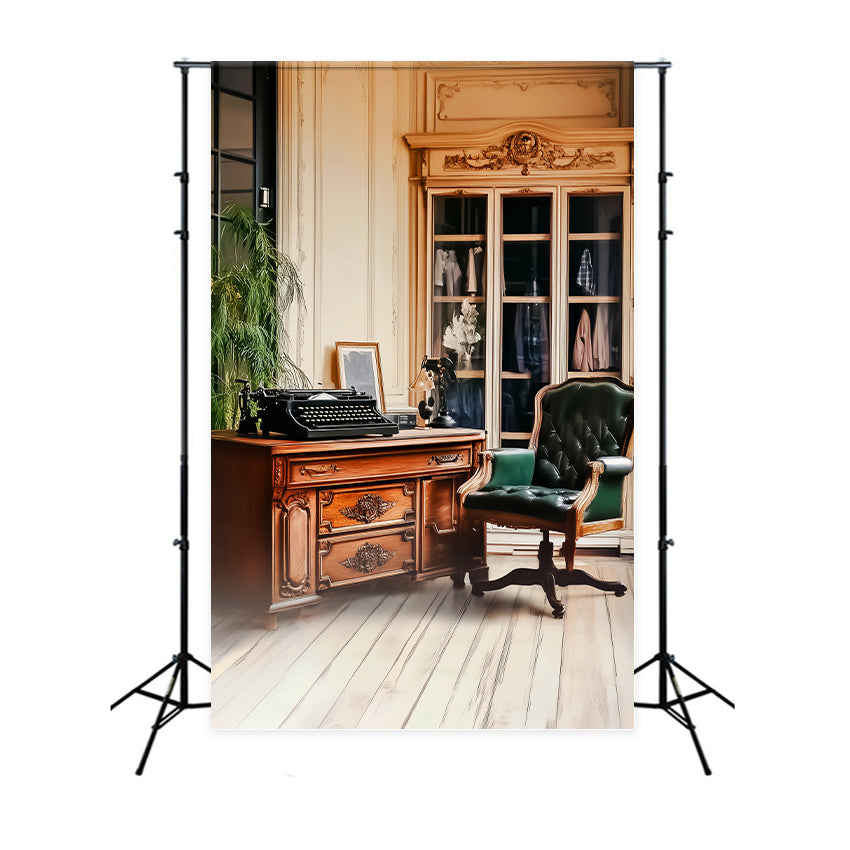 Classic Photo Backdrop Study Room Vintage Backdrops LXX57-231