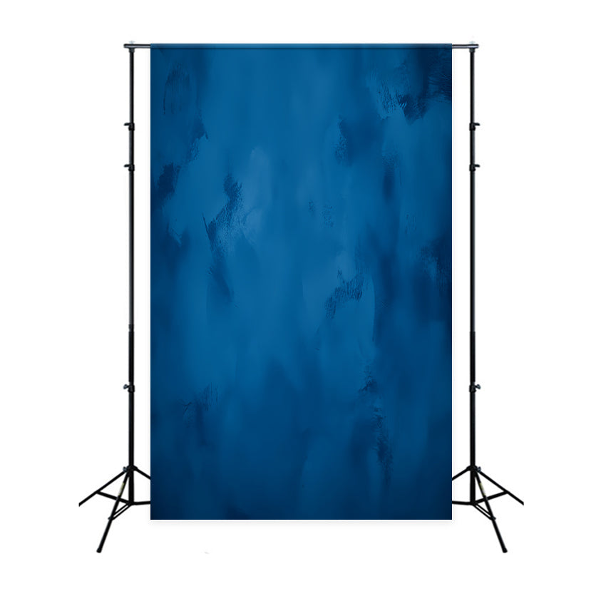 Blue Photo Backdrop Abstract Indigo Fabric Backdrops LXX57-275