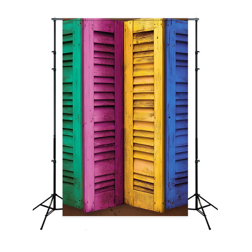 Portrait Photography Backdrop Color Pop Shutter Backdrop LXX57-288