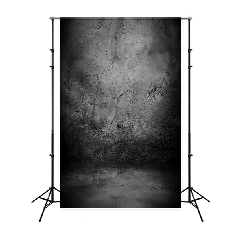 Concrete Backdrop Dark Concrete Texture Wall Professional Portrait Backdrop LXX59-419