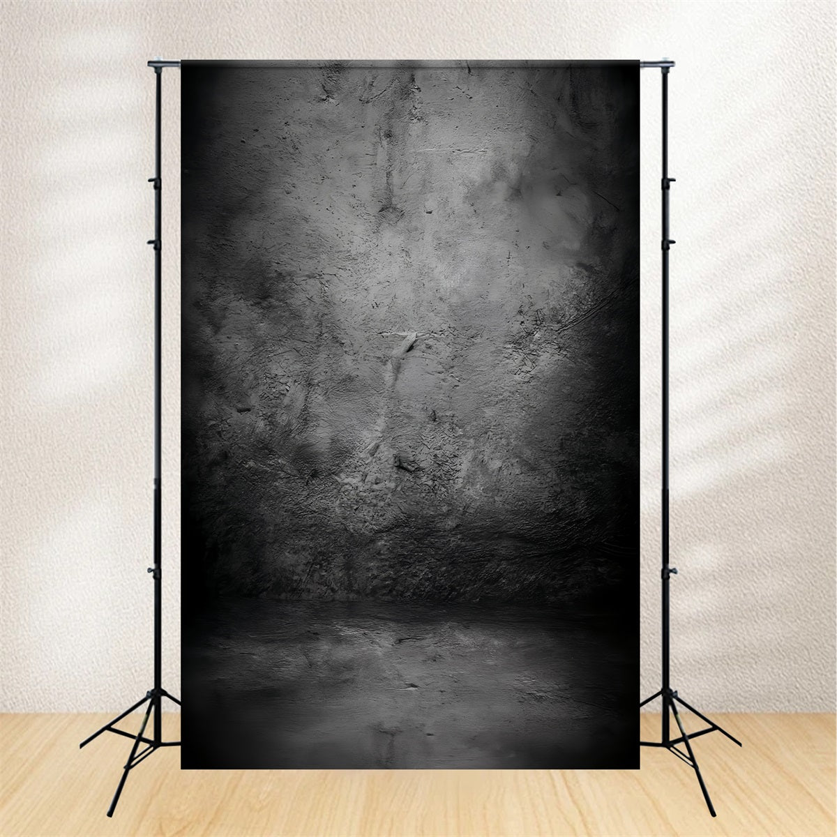 Concrete Backdrop Dark Concrete Texture Wall Professional Portrait Backdrop LXX59-419