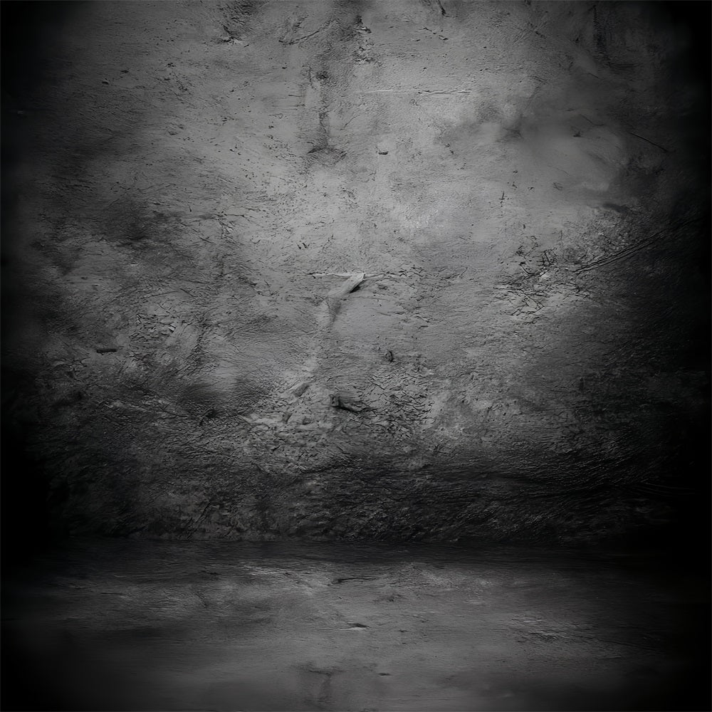 Concrete Backdrop Dark Concrete Texture Wall Professional Portrait Backdrop LXX59-419