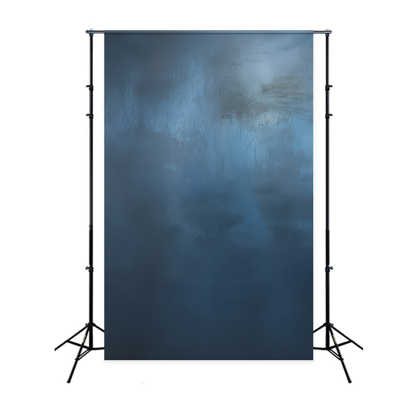 Blue Portrait Backdrop Moody Blue Abstract Texture Portrait Backdrop LXX59-420