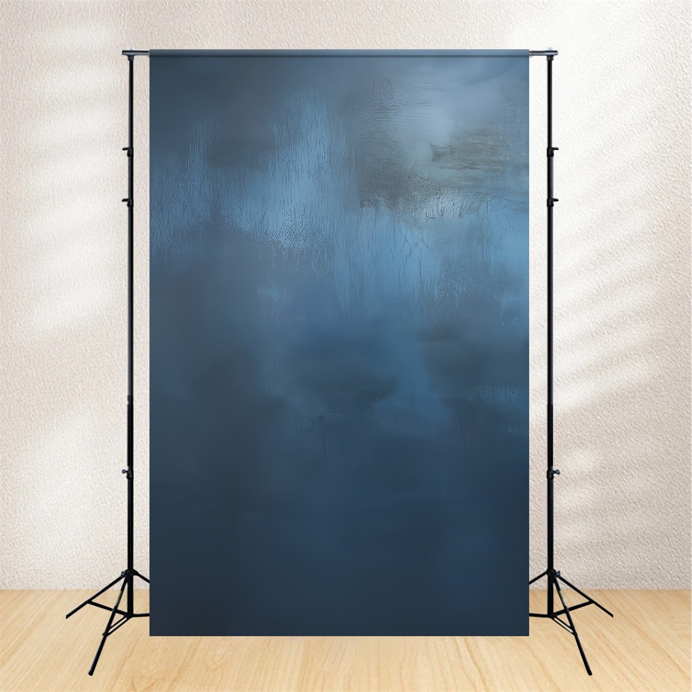 Blue Portrait Backdrop Moody Blue Abstract Texture Portrait Backdrop LXX59-420
