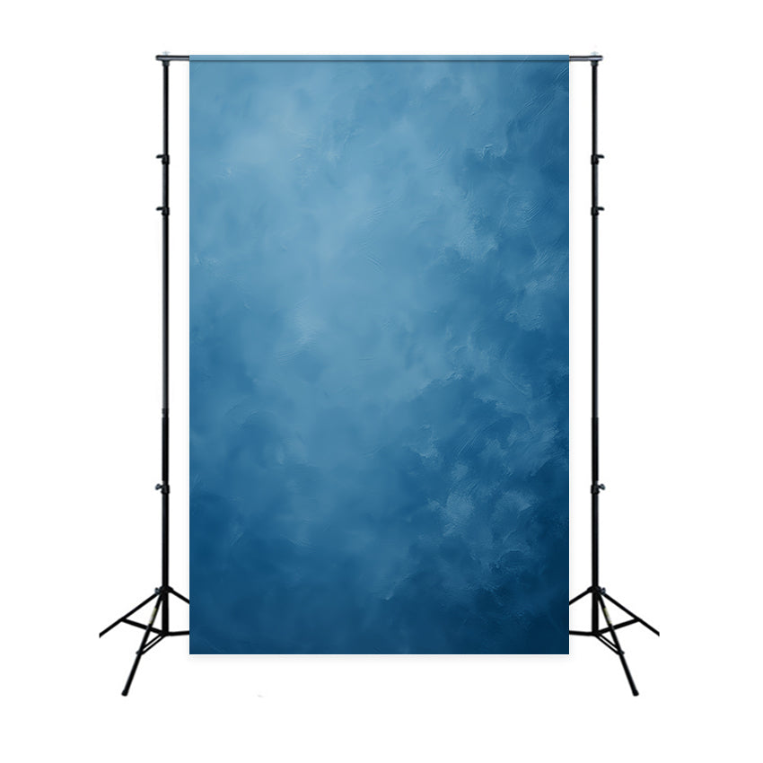 Blue Portrait Backdrop Calm Blue Mist Texture Studio Portrait Backdrop LXX59-434