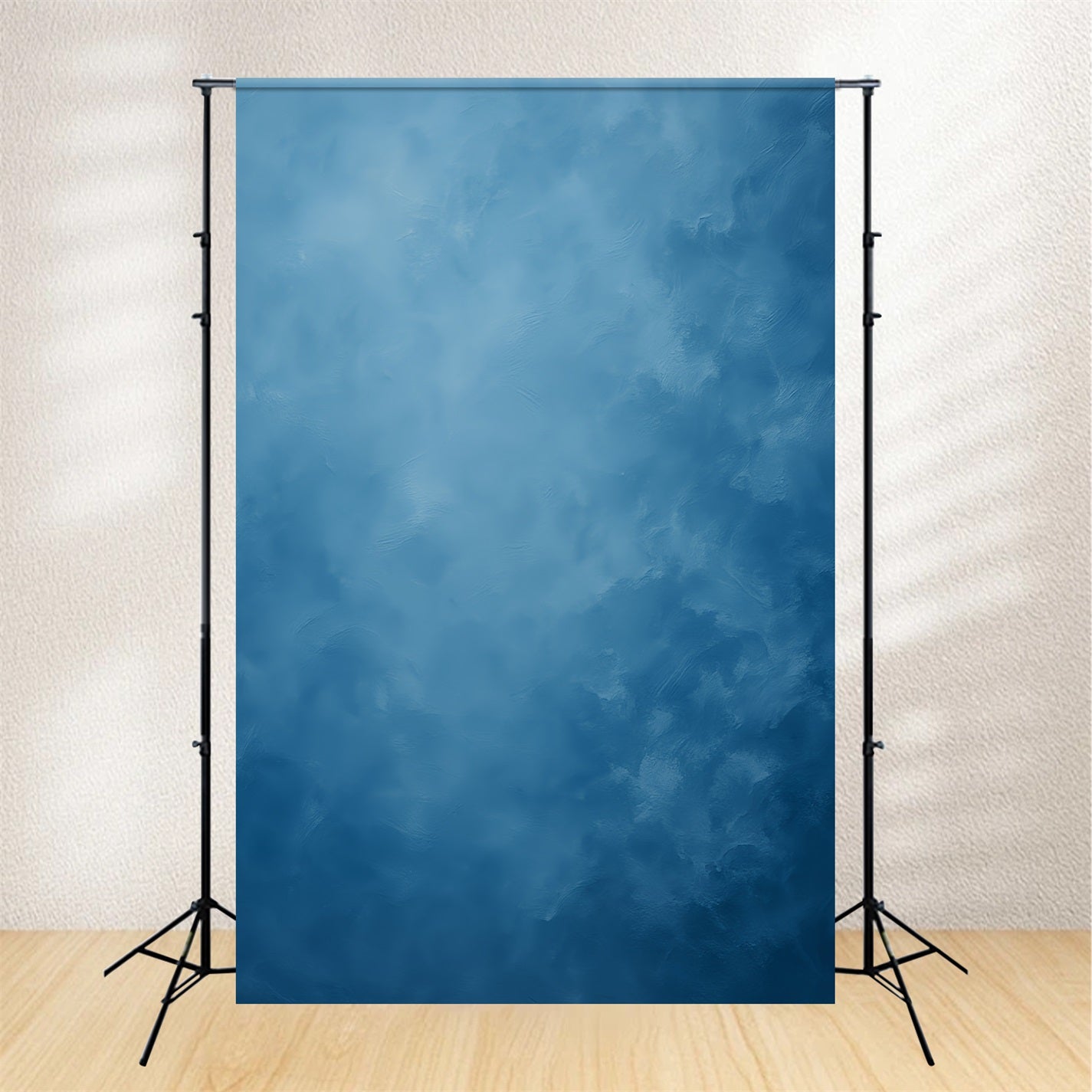 Blue Portrait Backdrop Calm Blue Mist Texture Studio Portrait Backdrop LXX59-434
