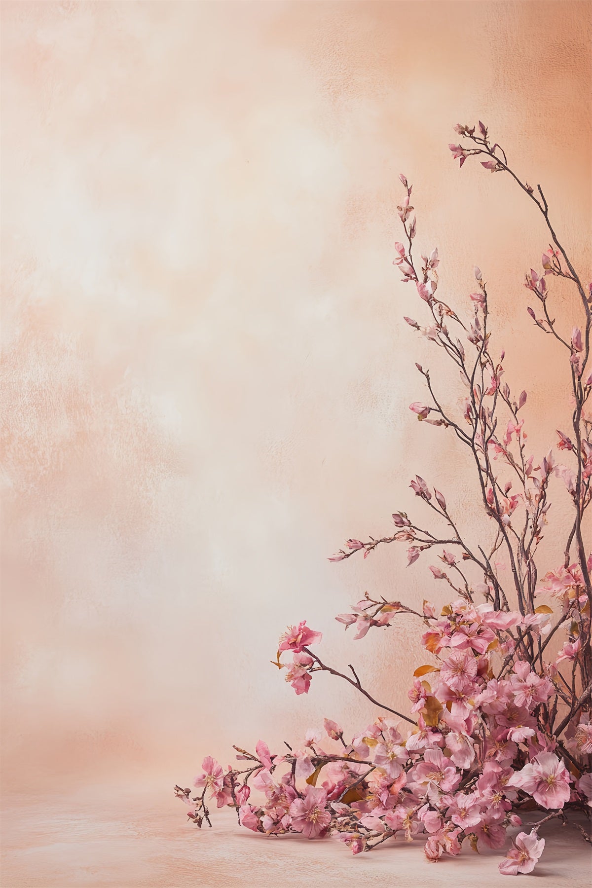 Portrait Photography Backdrop Blush Cherry Blossom Studio Portrait Backdrops LXX61-5