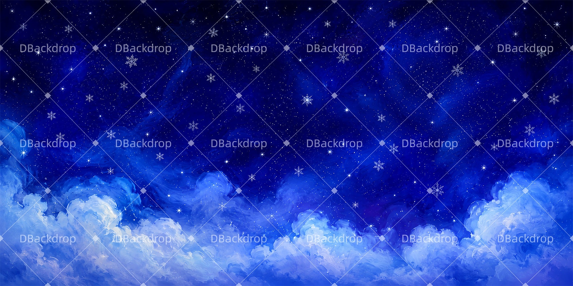 Stage Backdrops Heavenly Star Sky School Play Backdrops LXX66-T70
