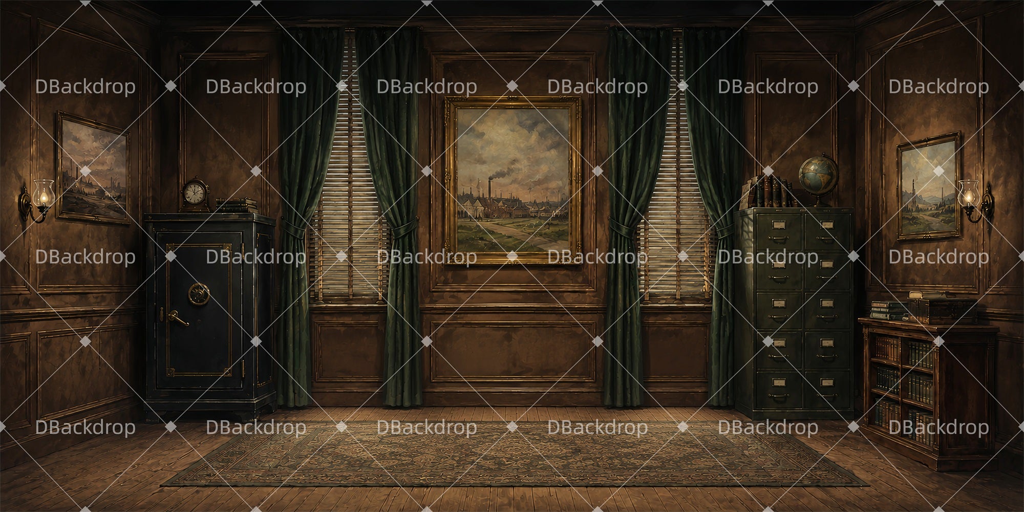 Theater Backdrops Potter's Office Stage Backdrops For Sale LXX66-T72