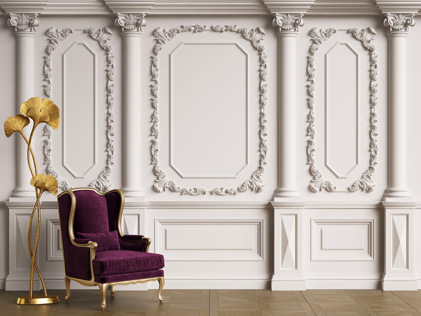 Vintage Chic Wall Photo Booth Backdrop