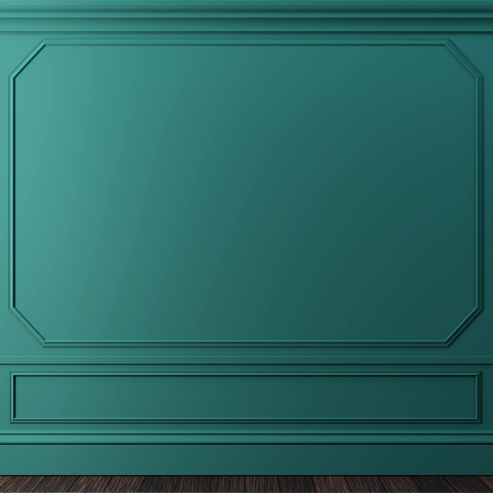Classic Luxury Green Retro Wall Backdrop RR6-74