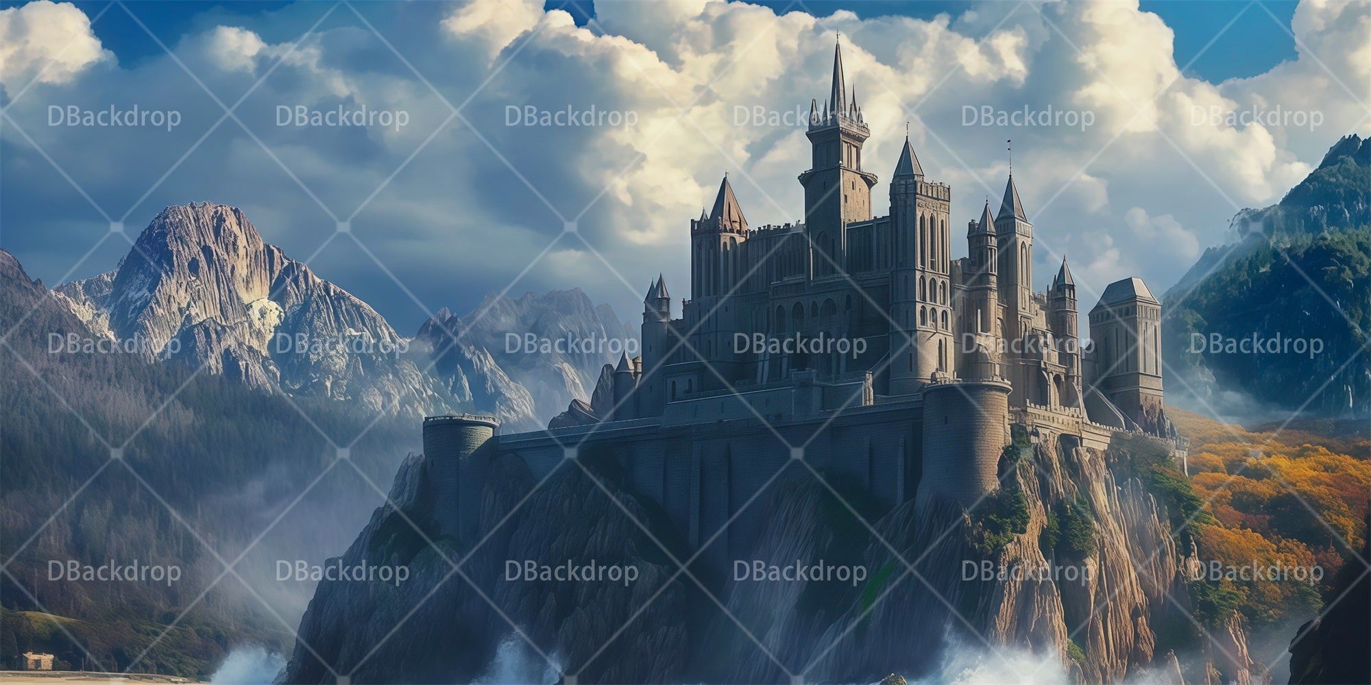 Theater Backdrops Shiz University Professional Stage Backdrops RR66-T107