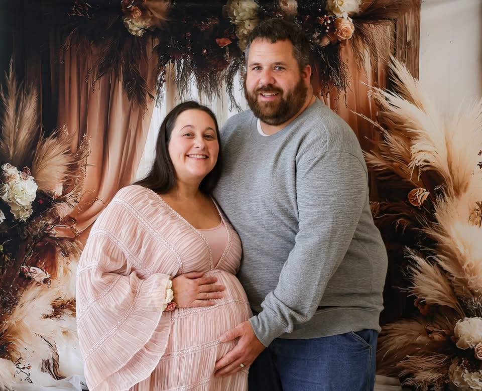 Dreamy Dusty Rose Pampas Boho Backdrop RR8-499