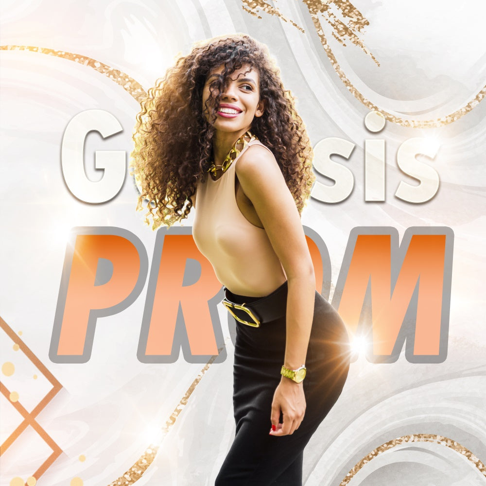 Prom Photo Backdrop Chic Glow Modern Custom Party Graduation Backdrop TWW5-45