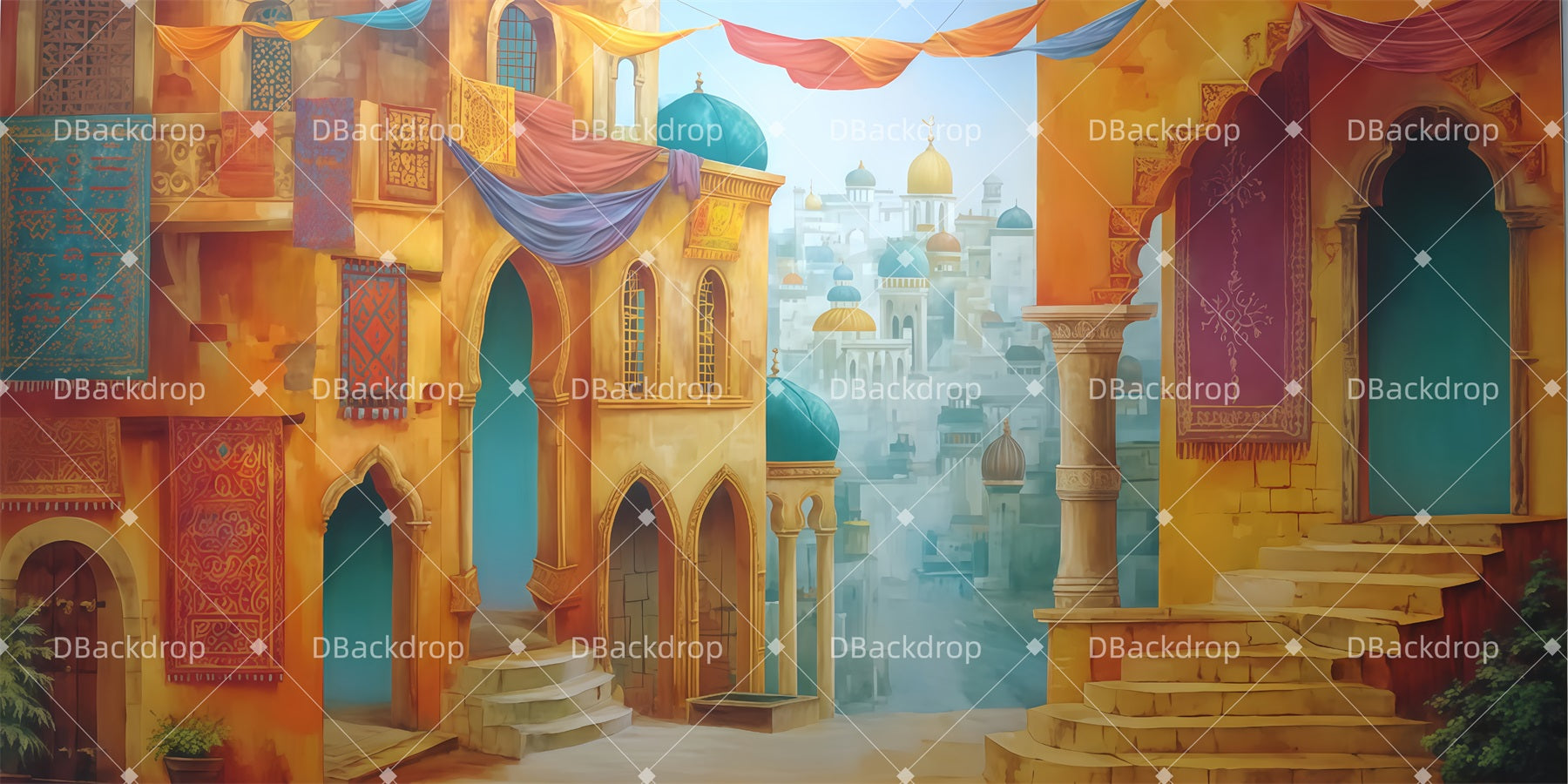 Professional Stage Backdrops Reunion Theater Stage Backdrop TWW510-T9