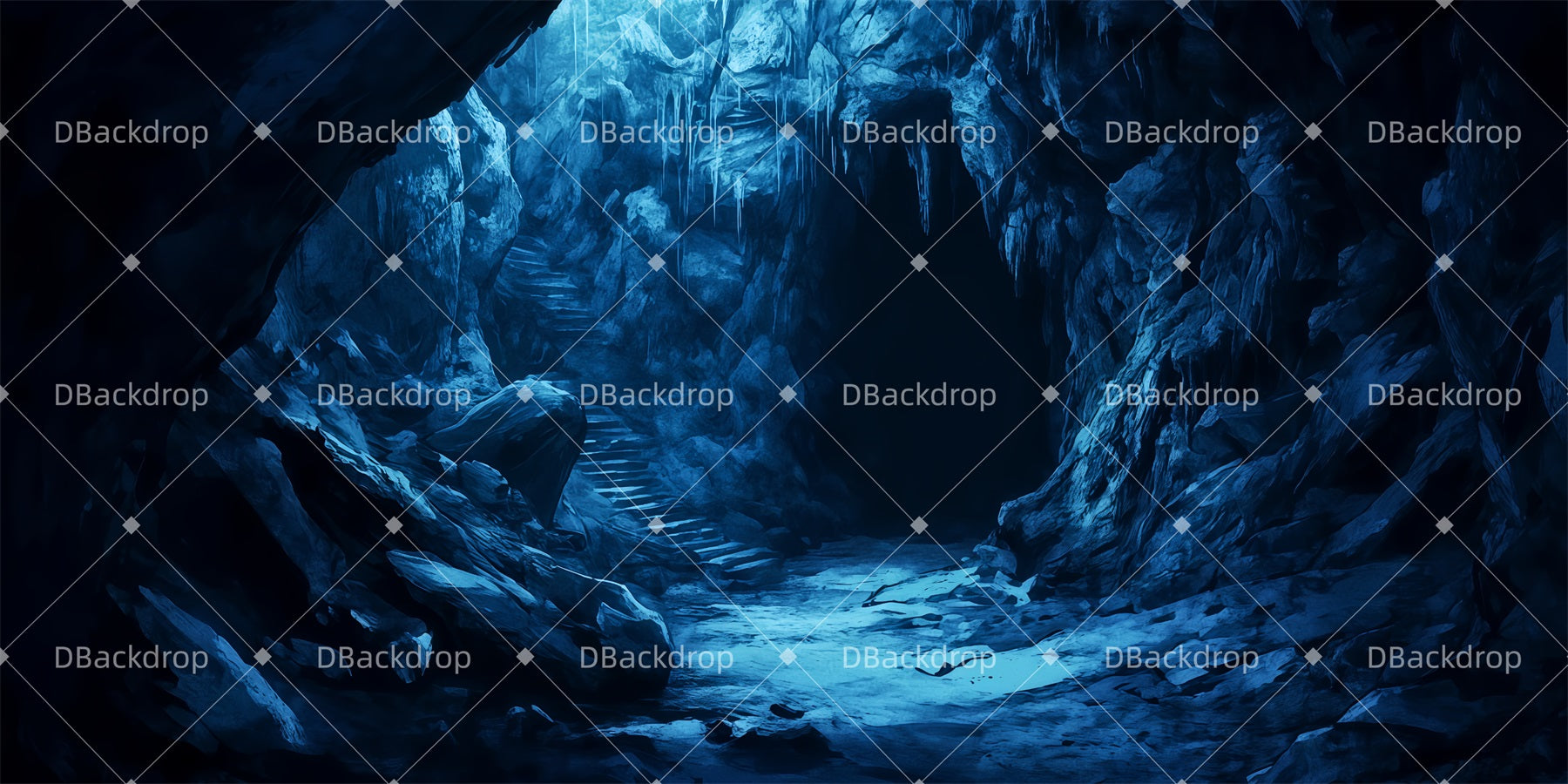 Stage Backdrop Ideas Scar’s Lair Theater Backdrops For Sale TWW511-T104