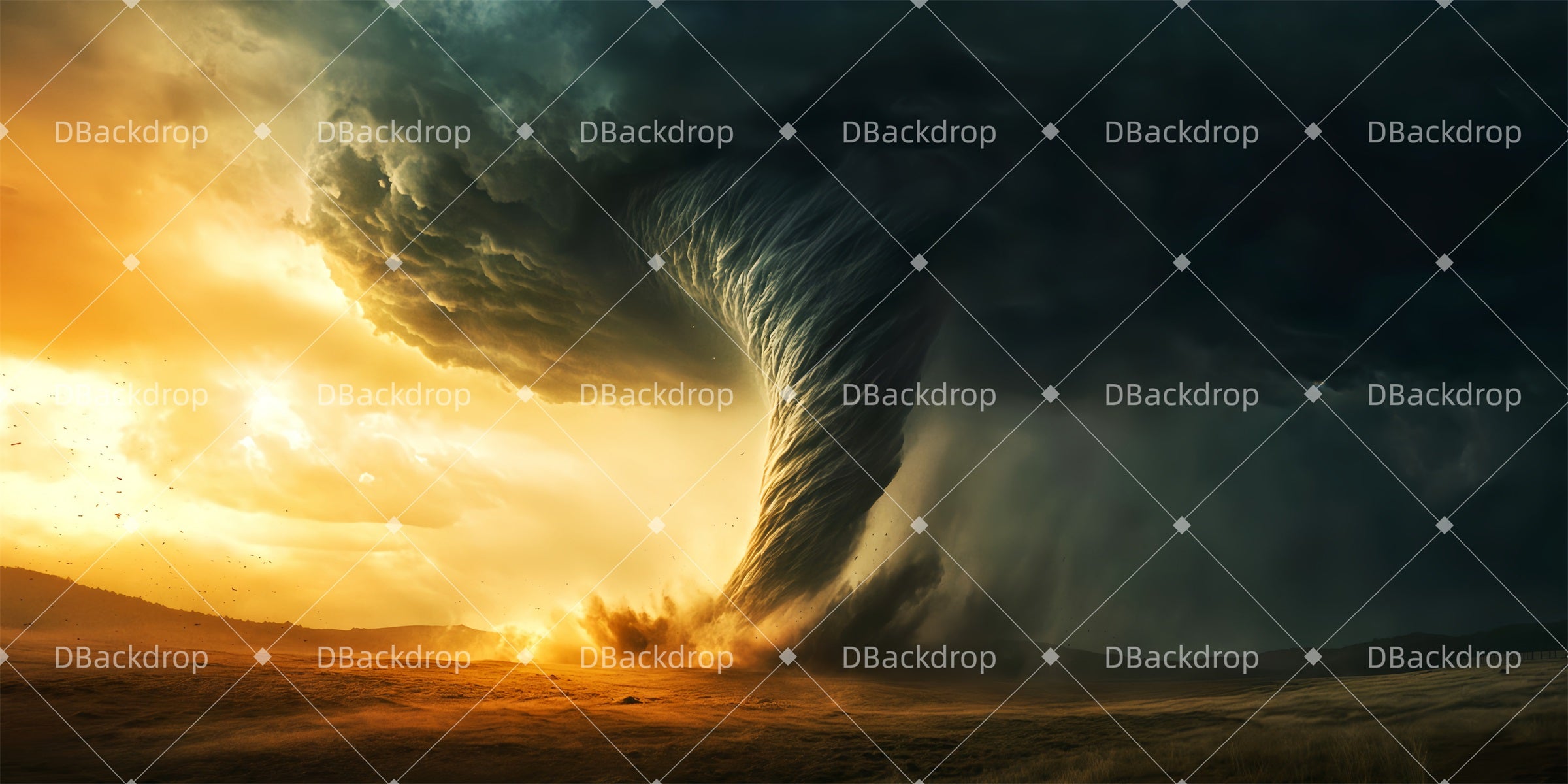 Movie Theater Backdrop The Cyclone Stage Backdrops For Sale TWW511-T131