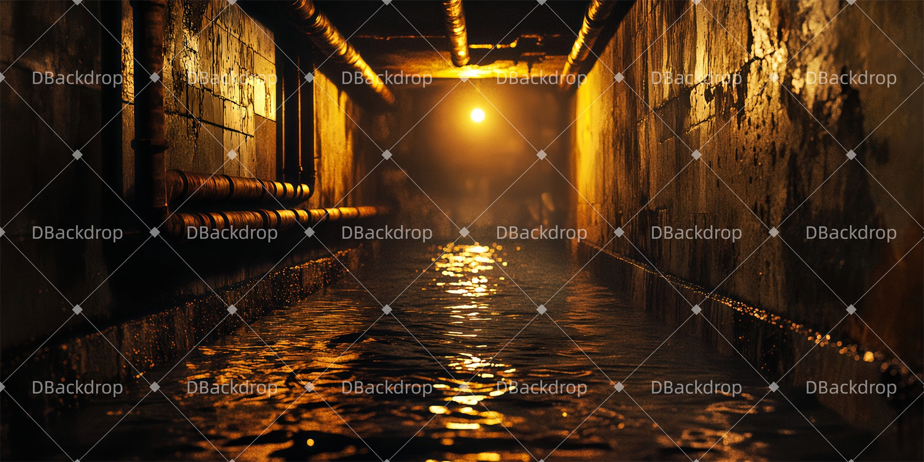 Cheap Theater Backdrops The Sewers Professional Stage Backdrops TWW511-T94