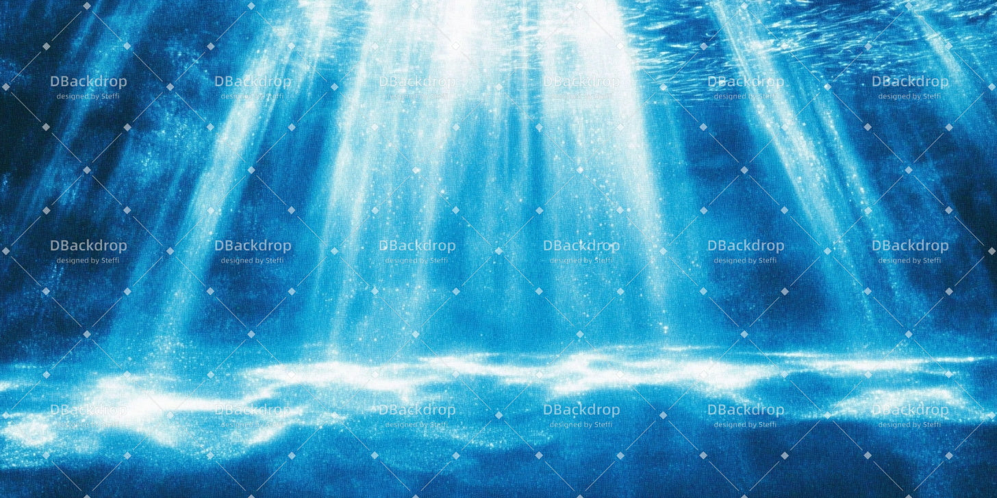 Movie Theater Backdrop Undersea Sky Light Large Stage Backdrops CSH59-T63