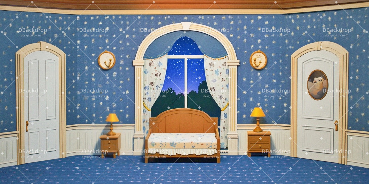 Dance Recital Backdrop Villa Bedroom Dance Recital Backdrop CSH59-T77
