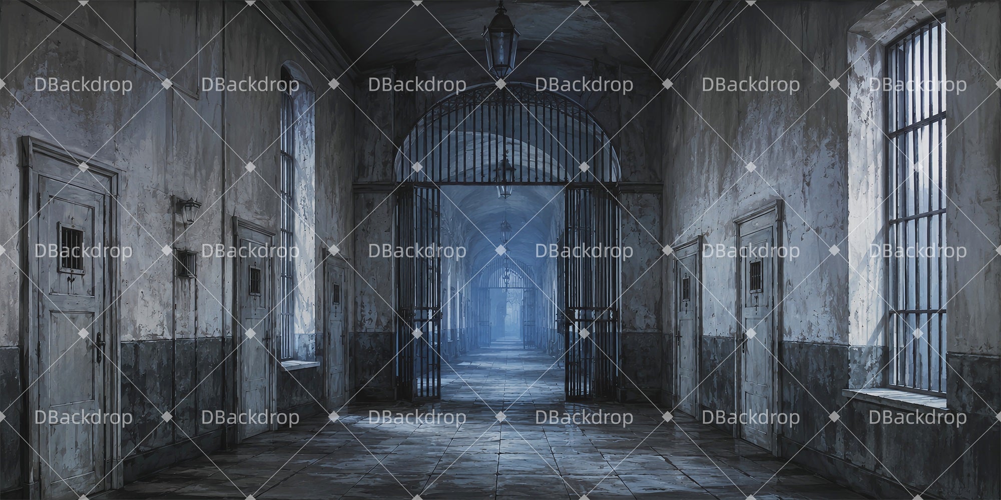 Performance Backdrop Cold Cellar Theater Stage Backdrops ZTT66-T105
