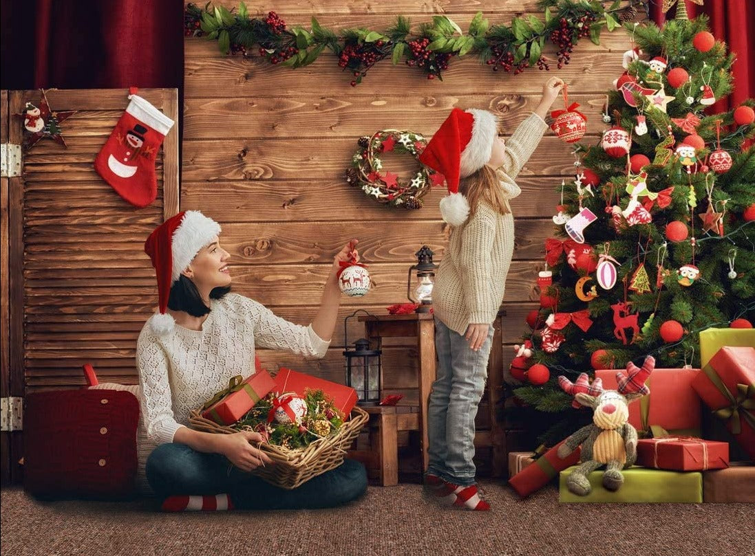 Merry Christmas Gift Socks Photo Booth Props