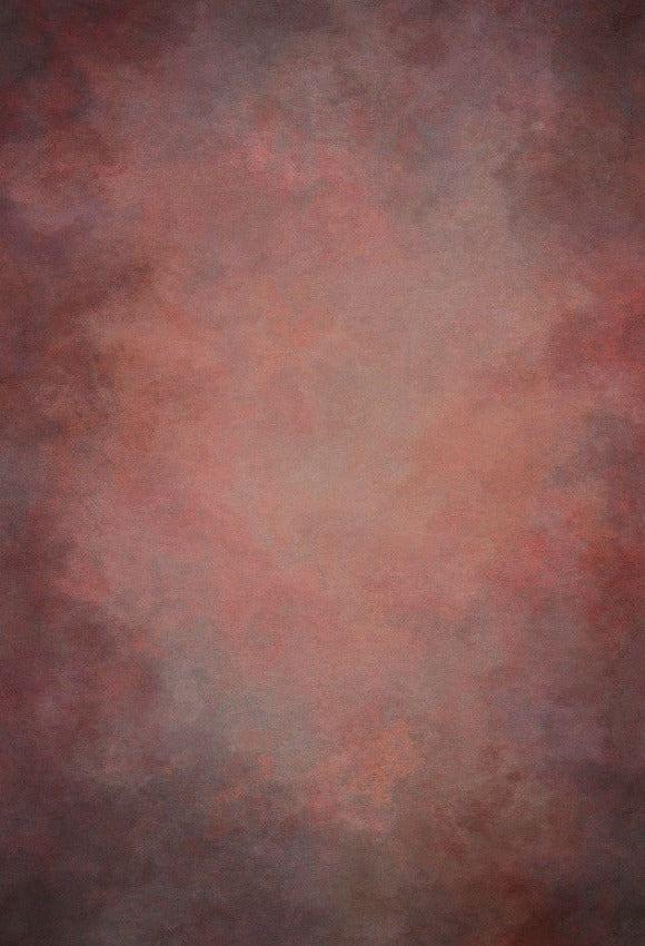 Retro Red Abstract Texture Backdrop for Portrait Photography