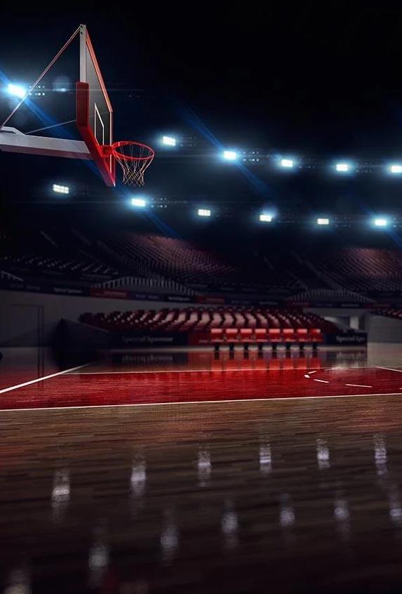 Basketball Court Backdrops Sport Photography Background G-312