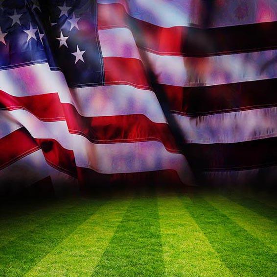 American Flag Independence Day Photo Studio Backdrops G-314