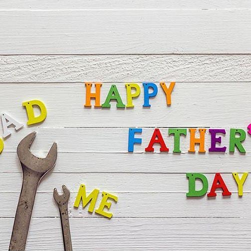 Father's Day White Wood Background for Photography