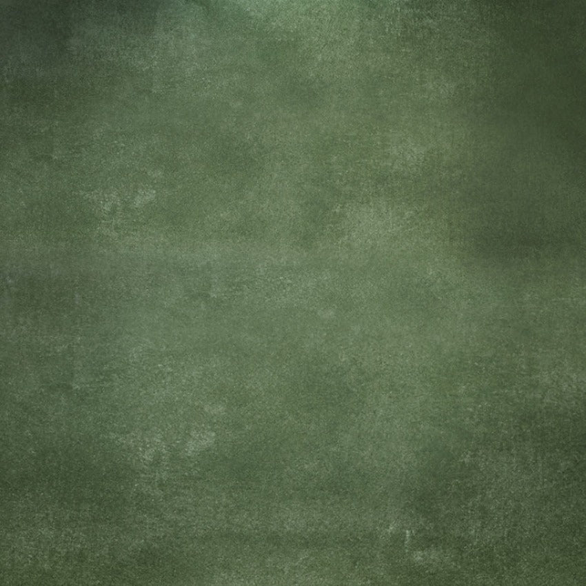 Green Cement Wall Texture Portrait Backdrop for Photographers