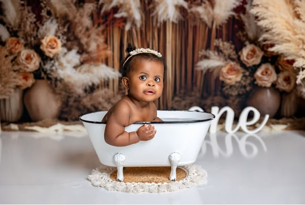 Rustic Pampas Dried Floral Boho Backdrop RR8-491