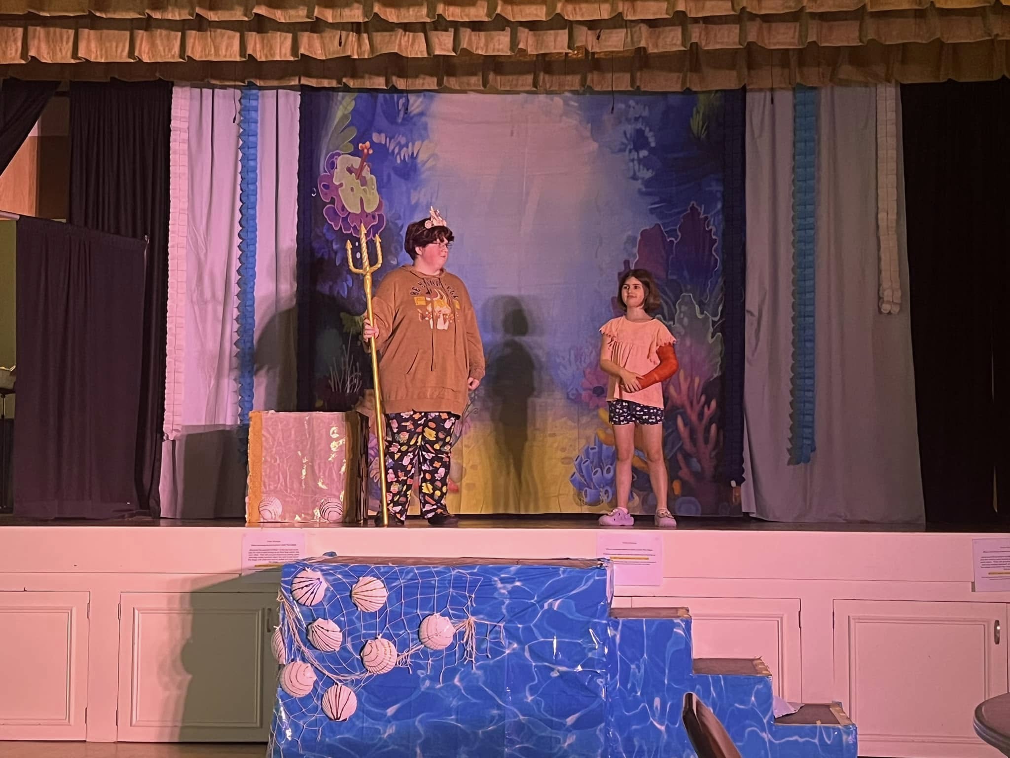 Under The Sea  Coral Ocean Baby Photo Backdrop G-498