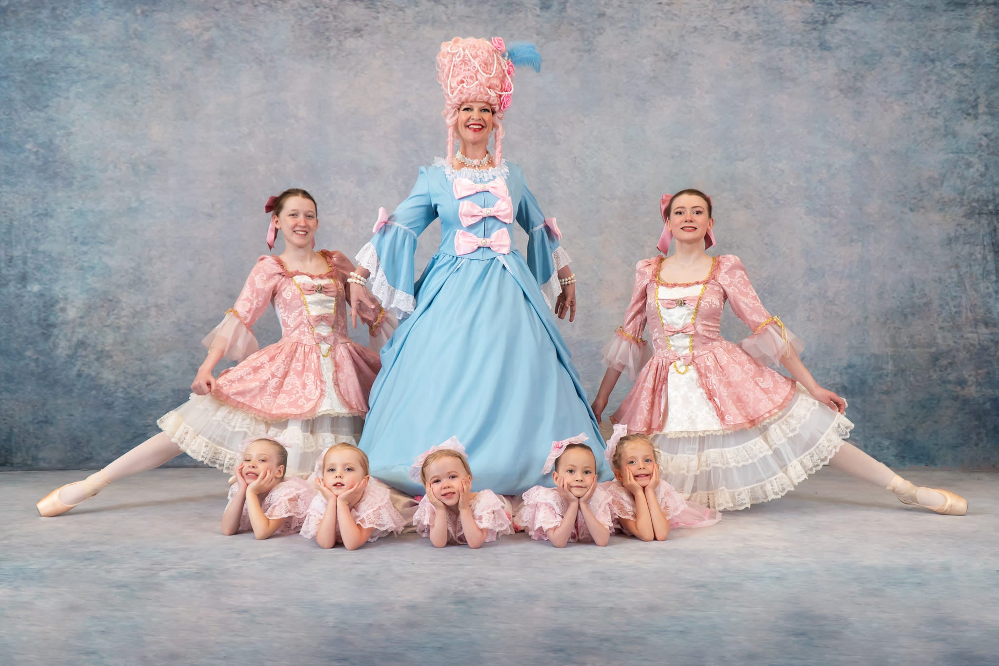 Cyan-blue Abstract Studio Photography Backdrop GC-126