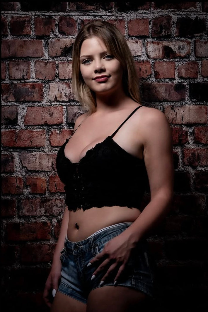 Grunge Brick Wall Photography Studio Backdrop KAT-191
