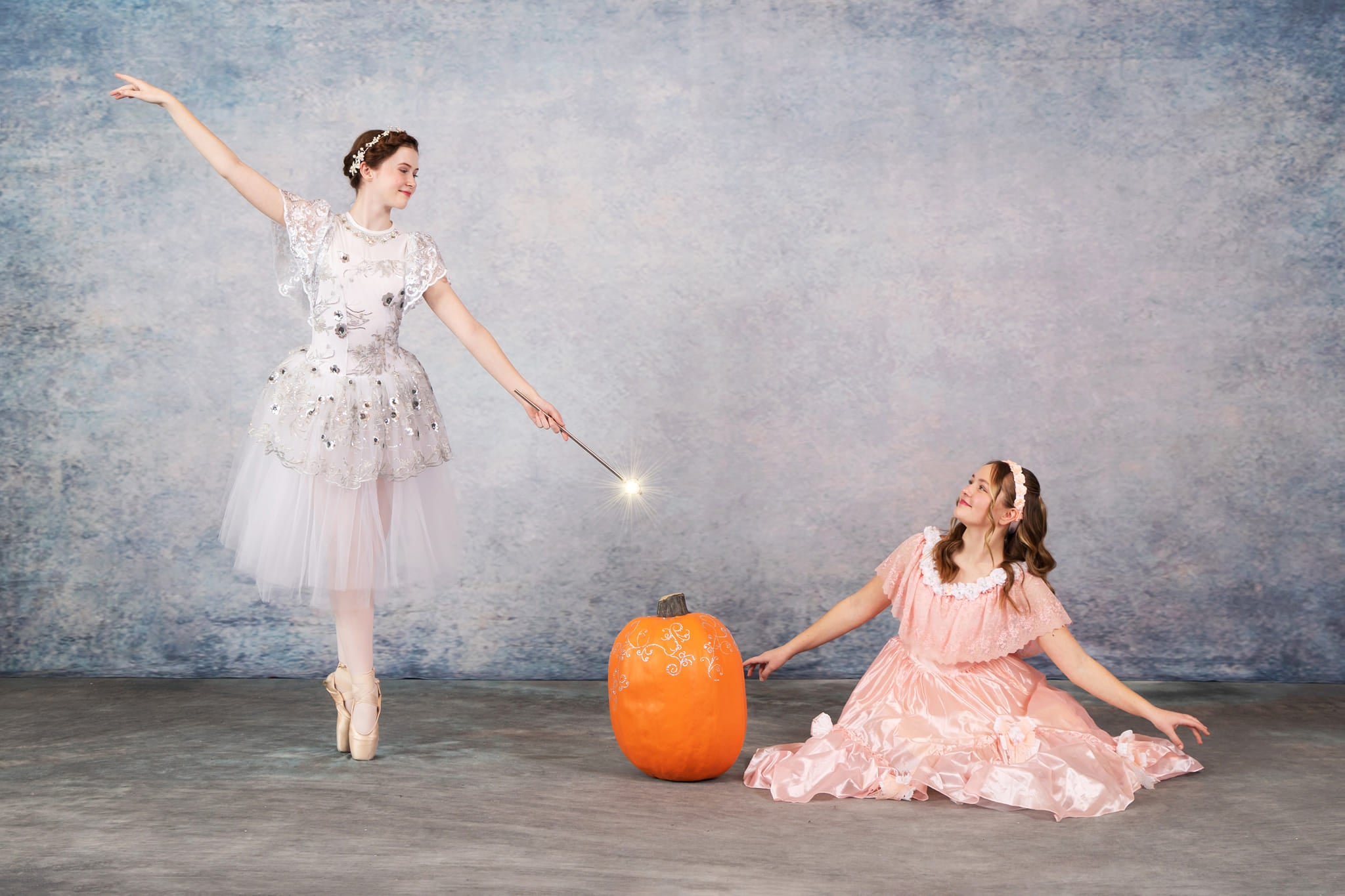 Cyan-blue Abstract Studio Photography Backdrop GC-126