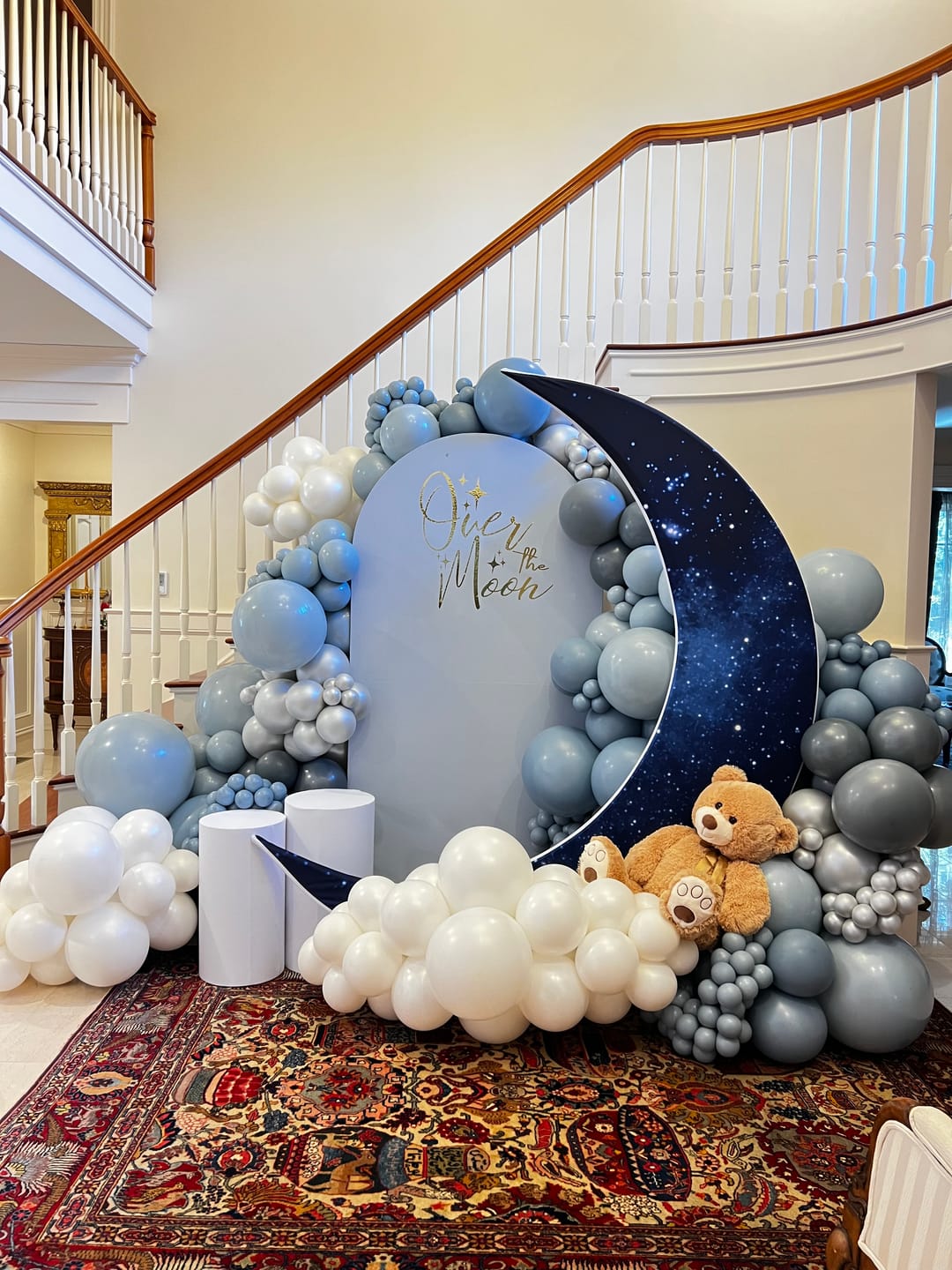 Custom Moon Chiara Arch Backdrop for Party Event