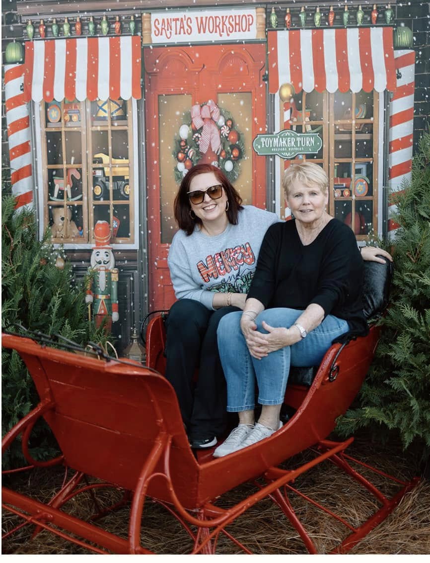 Santa's Workshop Nutcracker Christmas Backdrop M6-93