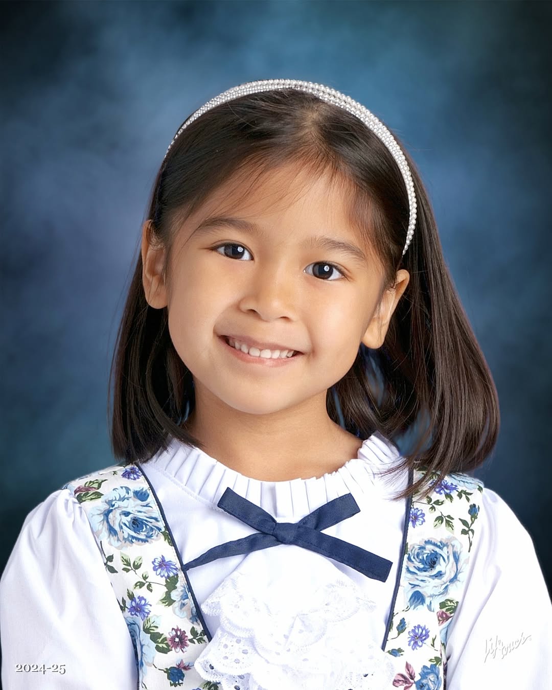 Blue Dark Abstract Textue Photo Booth Backdrop GC-176