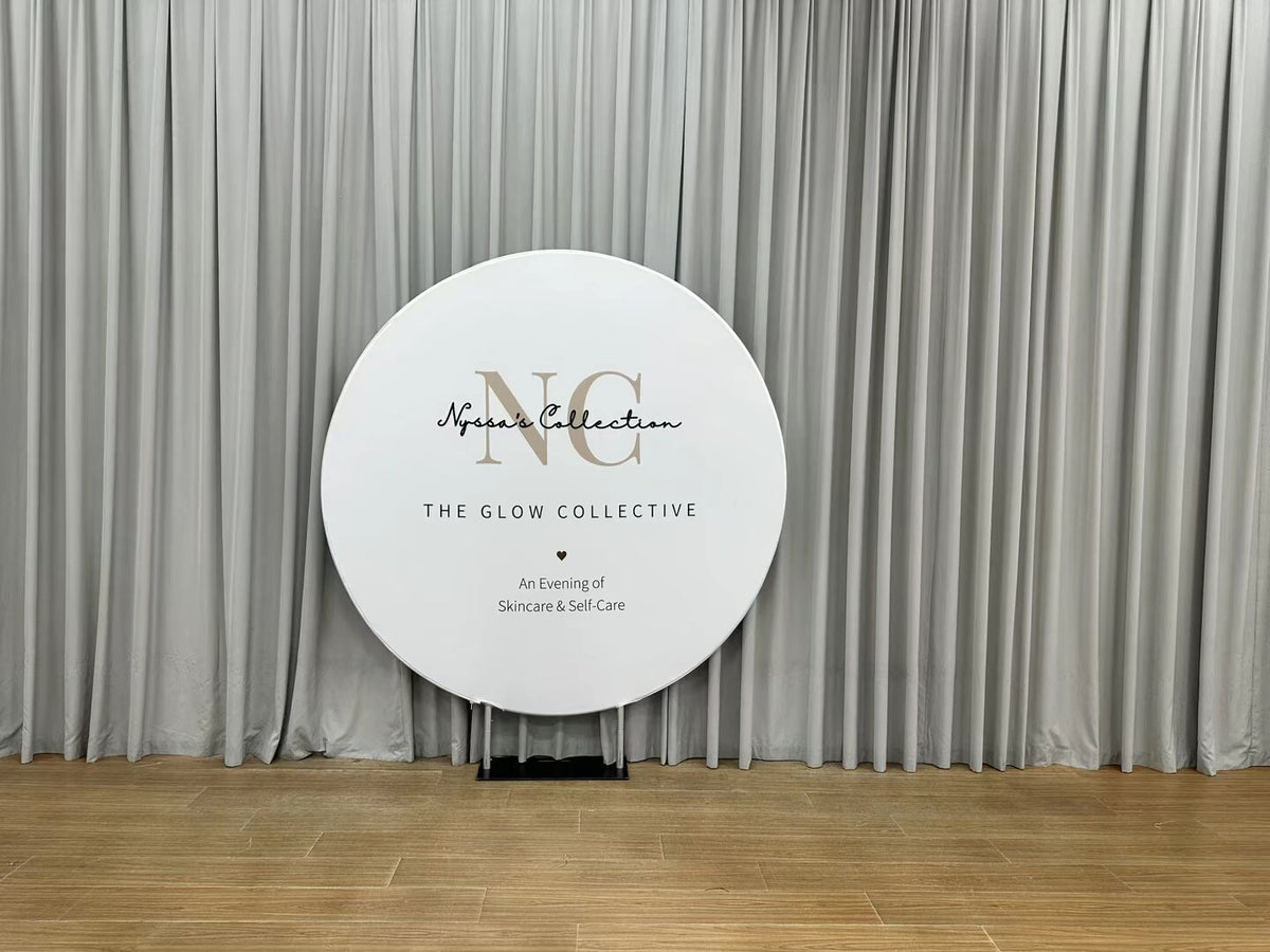 Custom Round Solid Colors  Fabric Backdrop for Photo Shoot