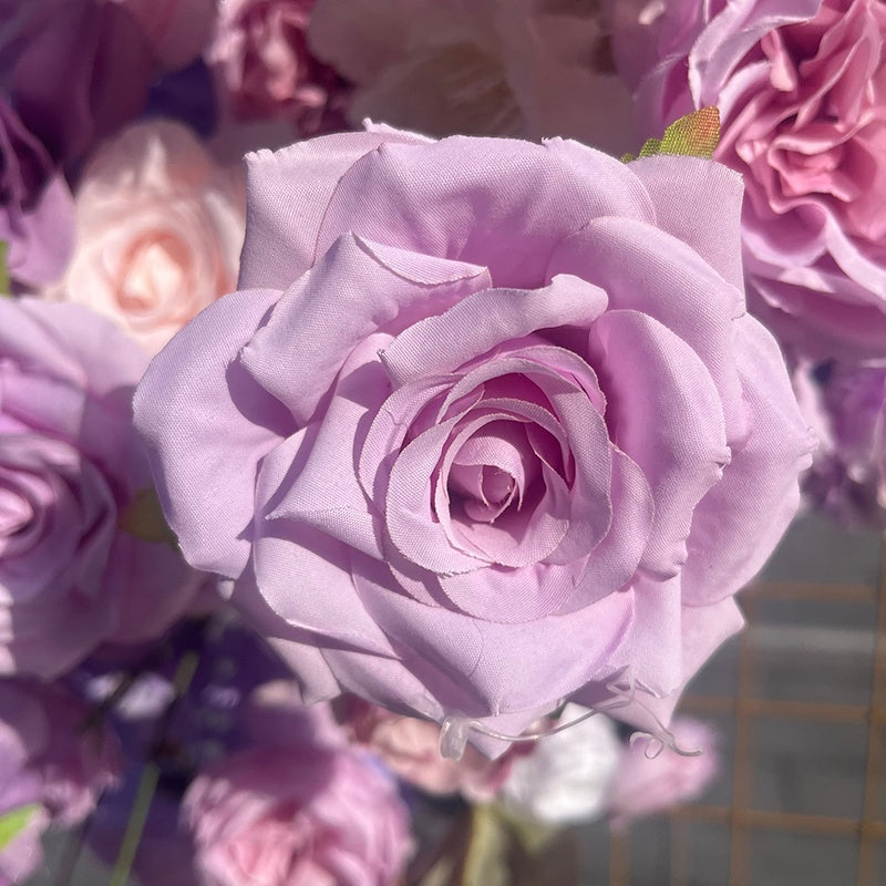 Purple Artificial Wedding Decor Flower Arrangement Floor Flower ABGF-013