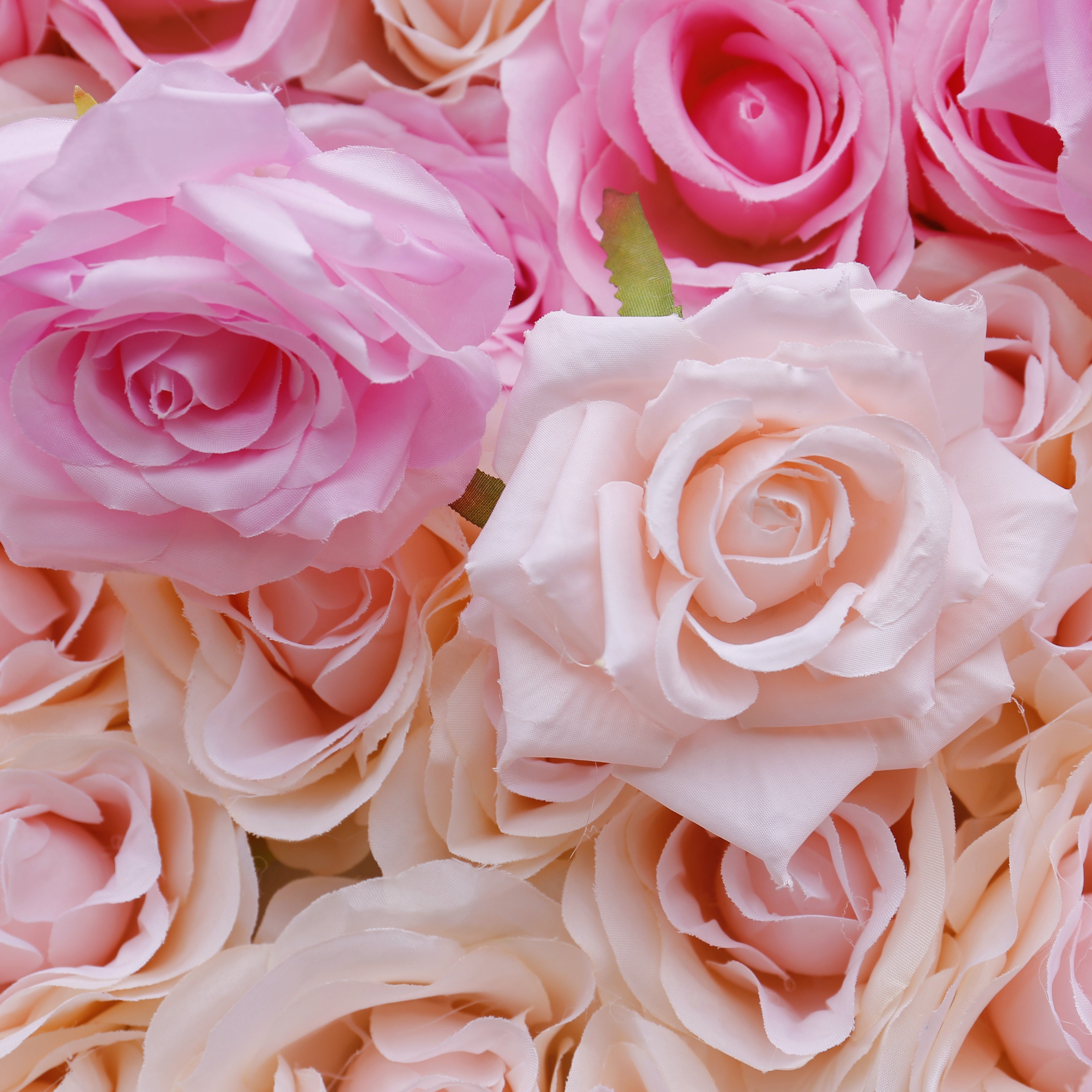 Pink 5D Roll up Fabric Floral Wall for Wedding Birthday Event Decor ACFW-007